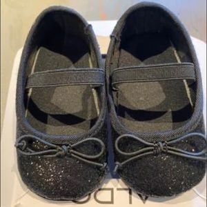 Black Toddler Ballerina Flats